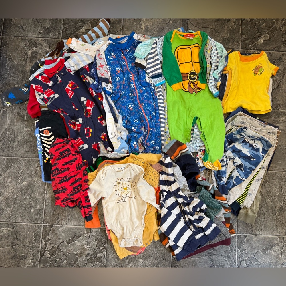 Massive 60+ item Boys Clothing Bundle